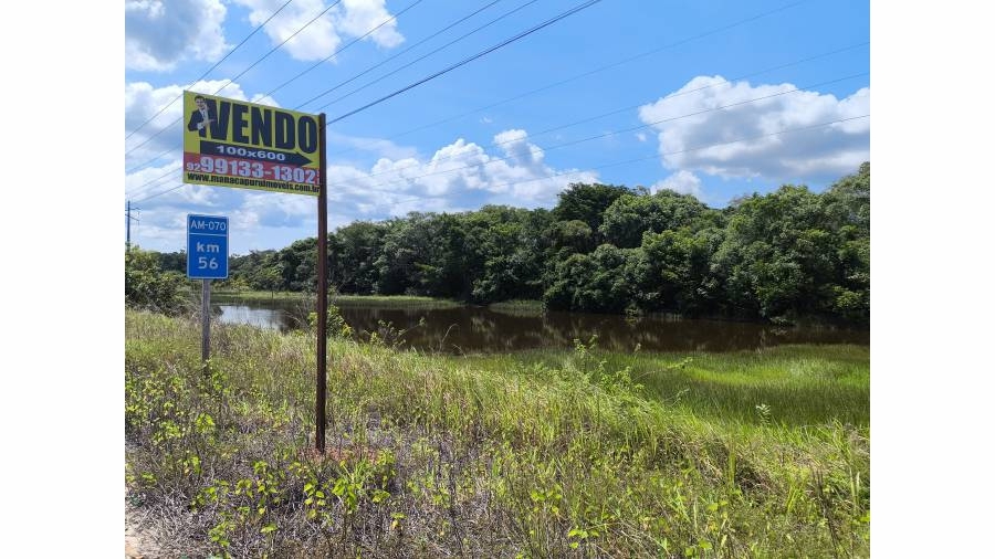 Excelente terreno na AM-070, km 56